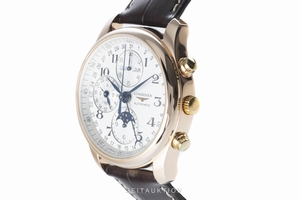 Longines Master Collection chronograph 18 ct red gold automatic Kal. L678.2 Ref. L2.673.8
