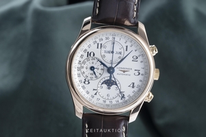 Longines Master Collection chronograph 18 ct red gold automatic Kal. L678.2 Ref. L2.673.8