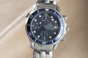 Omega Seamaster chronograph titanium automatic Kal. 1154 Ref. 2298.80.00