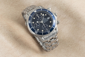 Omega Seamaster chronograph titanium automatic Kal. 1154 Ref. 2298.80.00