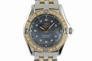 Breitling Callistino steel / gold quartz Kal. B72 Ref. D72345