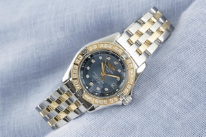 Breitling Callistino steel / gold quartz Kal. B72 Ref. D72345