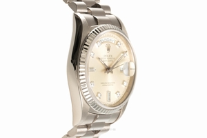 Rolex Day-Date 18 ct white gold automatic Kal. 3155 Ref. 18239