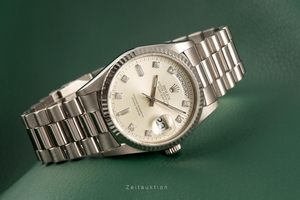 Rolex Day-Date 18 ct white gold automatic Kal. 3155 Ref. 18239