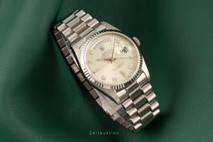 Rolex Day-Date 18 ct white gold automatic Kal. 3155 Ref. 18239