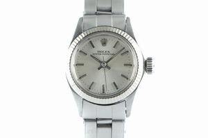 Rolex Oyster Perpetual steel / white gold automatic Kal. 1161 Ref. 6619 VINTAGE