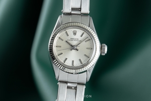 Rolex Oyster Perpetual steel / white gold automatic Kal. 1161 Ref. 6619 VINTAGE