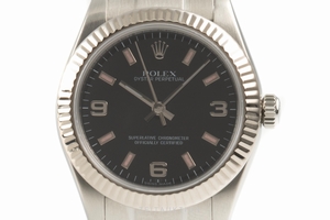 Rolex Oyster Perpetual steel / white gold automatic Kal. 2231 Ref. 177234
