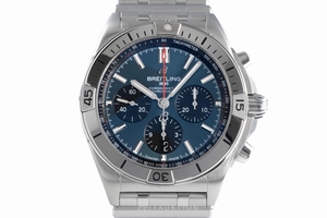 Breitling Chronomat chronograph steel automatic Kal. B01 Ref. AB0134