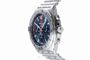 Breitling Chronomat chronograph steel automatic Kal. B01 Ref. AB0134
