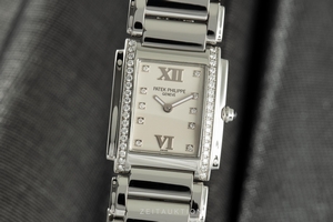 Patek Philippe Twenty 4  steel quartz Kal. E15 Ref. 4910/10