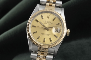 Rolex Datejust steel / gold automatic Kal. 3035 Ref. 16013
