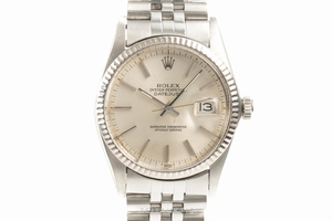 Rolex Datejust steel / white gold automatic Kal. 3035 Ref. 16014