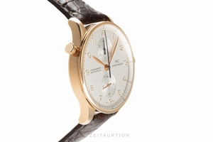 IWC Portugieser chronograph 18 ct gold manual winding Kal. C.76240 Ref. IW3712