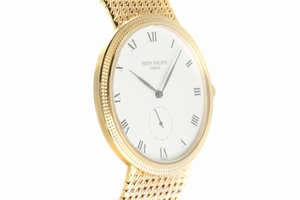 Patek Philippe Calatrava 18 ct gold manual winding Kal. 215 Ref. 3919/5