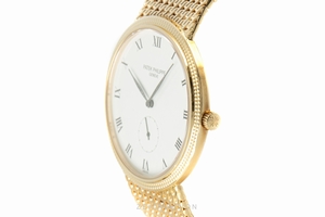 Patek Philippe Calatrava 18 ct gold manual winding Kal. 215 Ref. 3919/5