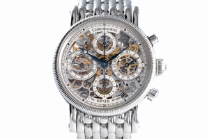 Chronoswiss Opus chronograph steel automatic Kal. C.741S Ref. CH7523 S