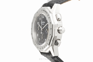Glashutte Original Sport chronograph steel automatic Kal. GUB 39 Ref. 10-66-07-10-04