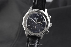Glashutte Original Sport chronograph steel automatic Kal. GUB 39 Ref. 10-66-07-10-04