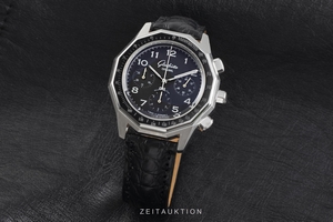 Glashutte Original Sport chronograph steel automatic Kal. GUB 39 Ref. 10-66-07-10-04