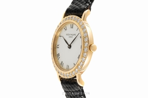 Patek Philippe Calatrava 18 ct gold quartz Kal. E15 Ref. 4820