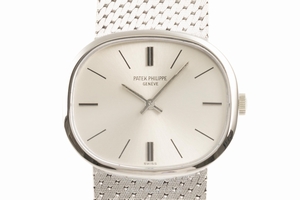 Patek Philippe Ellipse 18 ct white gold manual winding Kal. 23-300PM Ref. 3545/1
