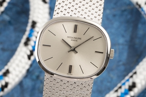 Patek Philippe Ellipse 18 ct white gold manual winding Kal. 23-300PM Ref. 3545/1