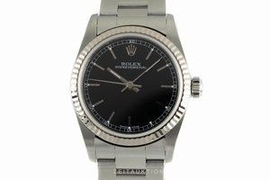 Rolex Oyster Perpetual steel / white gold automatic Kal. 2230 Ref. 77014