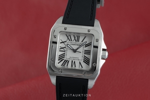 Cartier Santos 100 steel automatic Kal. 076 Ref. 2878
