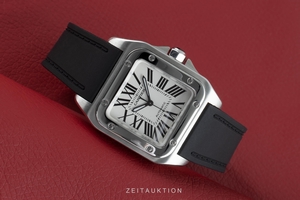 Cartier Santos 100 steel automatic Kal. 076 Ref. 2878