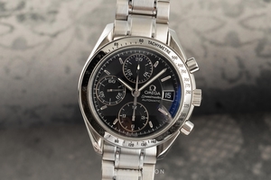 Omega Speedmaster Date chronograph steel automatic Kal. 1152 Ref. 3513.50.00