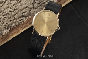 Rolex Cellini 18 ct gold manual winding Kal. 1600 Ref. 3602 VINTAGE