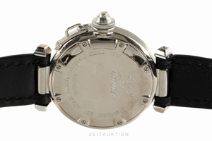 Cartier Pasha 18 ct white gold automatic Kal. 120 Ref. 2398