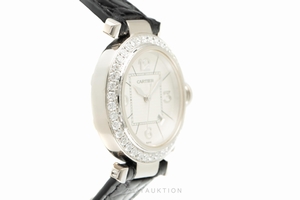 Cartier Pasha 18 ct white gold automatic Kal. 120 Ref. 2398
