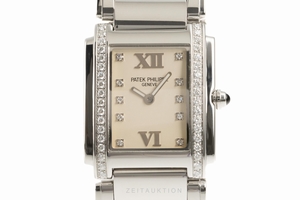 Patek Philippe Twenty 4  steel quartz Kal. E15 Ref. 4910/010A-011