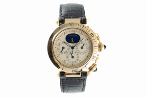 Cartier Pasha 18 ct gold quartz Kal. 606 Ref. 30002
