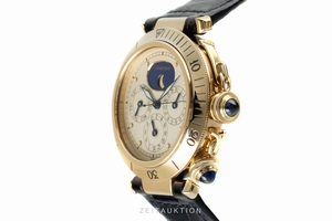 Cartier Pasha 18 ct gold quartz Kal. 606 Ref. 30002