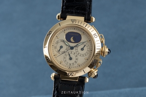 Cartier Pasha 18 ct gold quartz Kal. 606 Ref. 30002