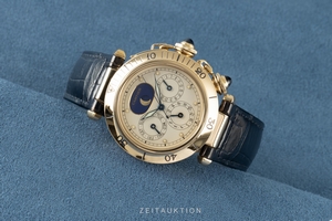 Cartier Pasha 18 ct gold quartz Kal. 606 Ref. 30002