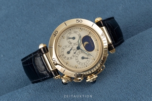 Cartier Pasha 18 ct gold quartz Kal. 606 Ref. 30002