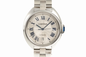 Cartier Cle steel automatic Kal. 1847MC Ref. WSCL0007, 3850