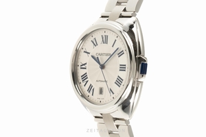 Cartier Cle steel automatic Kal. 1847MC Ref. WSCL0007, 3850