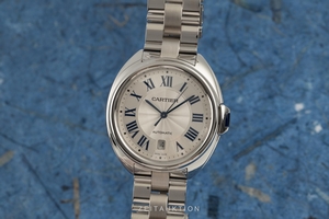 Cartier Cle steel automatic Kal. 1847MC Ref. WSCL0007, 3850