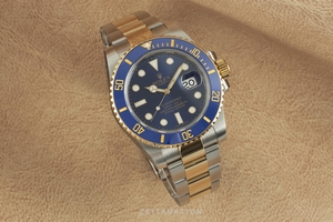 Rolex Submariner steel / gold automatic Kal. 3135 Ref. 116613LB