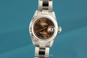 Rolex Lady Datejust 18 ct white gold automatic Kal. 2235 Ref. 179239