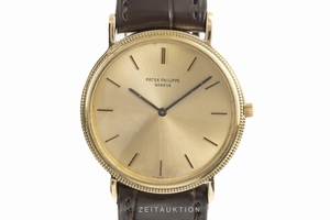 Patek Philippe Calatrava 18 ct gold manual winding Kal. 175 Ref. 3520