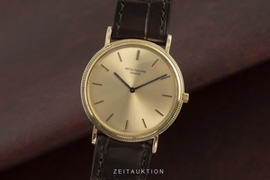 Patek Philippe Calatrava 18 ct gold manual winding Kal. 175 Ref. 3520