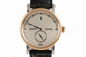 Chronoswiss Delphis steel / gold automatic Kal. C.124 Ref. CH1422R