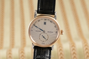 Chronoswiss Delphis steel / gold automatic Kal. C.124 Ref. CH1422R