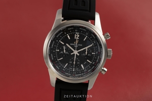 Breitling Transocean chronograph steel automatic Kal. B05 Ref. AB0510